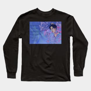 Suho - Starry Night drawing Long Sleeve T-Shirt